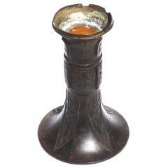 Ming Dynasty Bronze Gu Beaker Vase - 3049600