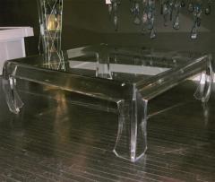 Ming Lucite Cocktail Table - 3096585
