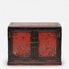 Ming Painted Book Cabinet - 4205011