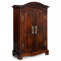 Miniature Doll Size French Provincial Stained Fruitwood Antique Armoire Cabinet - 4501427