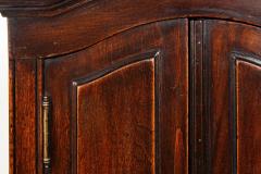 Miniature Doll Size French Provincial Stained Fruitwood Antique Armoire Cabinet - 4501434