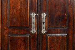 Miniature Doll Size French Provincial Stained Fruitwood Antique Armoire Cabinet - 4501435