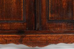 Miniature Doll Size French Provincial Stained Fruitwood Antique Armoire Cabinet - 4501436