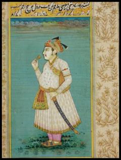Miniature Indo Persian Mughal Painting W Manuscript - 3880841