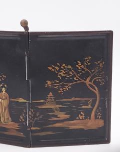 Miniature Japanese Lacquer Screen circa 1950 - 2504526