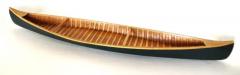 Miniature Model Wooden Canoe American Circa 1950s - 3630915