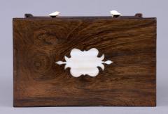 Miniature Rosewood Inlaid Chest Circa 1820 - 118943