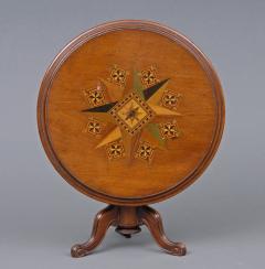 Miniature Tunbridgeware Tilt top Table Circa 1860 - 1605998