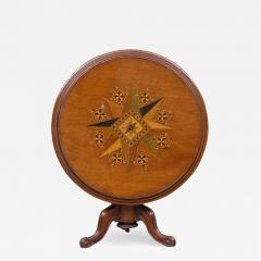 Miniature Tunbridgeware Tilt top Table Circa 1860 - 1607259