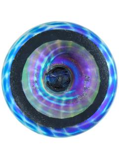 Miniature Vintage Iridescent Art Glass Vase - 4096551