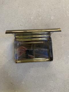 Minimalist Italian Stainless Steel Box 1970s - 4516067