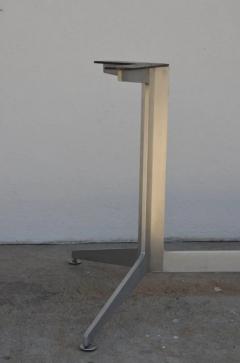 Minimalistic Heavy Polished Aluminum Table or Desk Base - 2845620