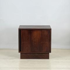 Minimalistic Rosewood Night Stand or Small Cabinet - 4283410