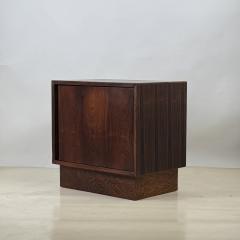 Minimalistic Rosewood Night Stand or Small Cabinet - 4283411