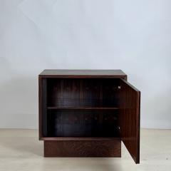 Minimalistic Rosewood Night Stand or Small Cabinet - 4283412