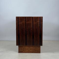 Minimalistic Rosewood Night Stand or Small Cabinet - 4283417