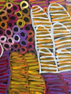 Minnie Pwerle Contemporary Australian Aboriginal painting by Minnie Pwerle - 4807861