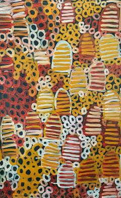 Minnie Pwerle Contemporary Australian Aboriginal painting by Minnie Pwerle - 4812819
