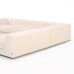 Minotti Hamilton 3 Piece Sectional on Chrome Base  - 4331308