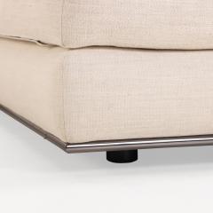 Minotti Hamilton 3 Piece Sectional on Chrome Base  - 4331311