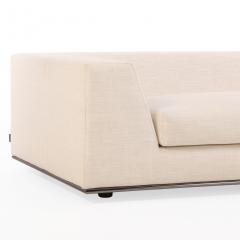 Minotti Hamilton 3 Piece Sectional on Chrome Base  - 4331314
