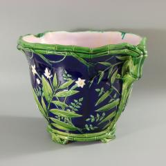 Minton Majolica Bamboo Jardiniere - 3120915