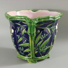 Minton Majolica Bamboo Jardiniere - 3120916