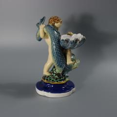 Minton Majolica Boy and Dolphin Salt - 4503100