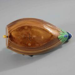 Minton Majolica Boy on Boat Dish - 2444828