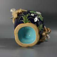 Minton Majolica Cherubs Vase - 4547973