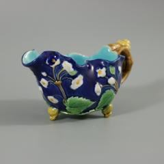 Minton Majolica Cream Jug with Snail Handle - 2750503