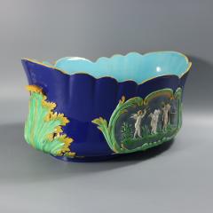 Minton Majolica Cupids Oval Jardiniere - 4470710