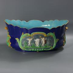 Minton Majolica Cupids Oval Jardiniere - 4470711