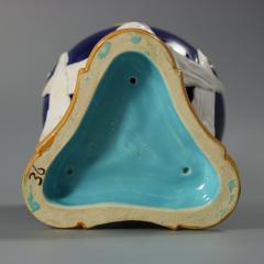 Minton Majolica Fantail Pigeon Vase - 4414019