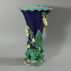 Minton Majolica Foxglove Vase - 3555593