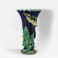 Minton Majolica Foxglove Vase - 3560949