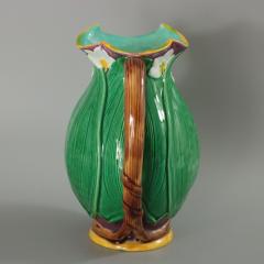 Minton Majolica Lily Jug Pitcher - 2735954