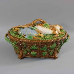 Minton Majolica Mallard Hare Game Pie Dish - 2444810