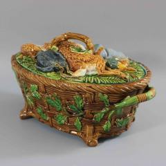 Minton Majolica Mallard Hare Game Pie Dish - 2444814