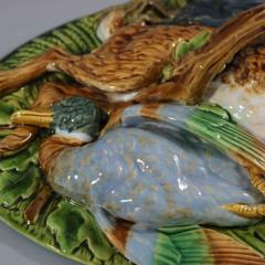 Minton Majolica Mallard Hare Game Pie Dish - 2444818