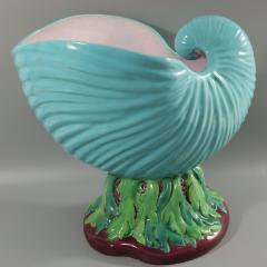 Minton Majolica Nautilus Shell Flower Pot - 2602120