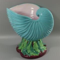 Minton Majolica Nautilus Shell Flower Pot - 2602121