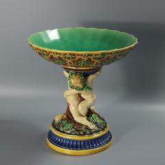 Minton Majolica Putti Comport - 4659531
