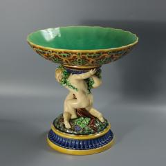 Minton Majolica Putti Comport - 4659533