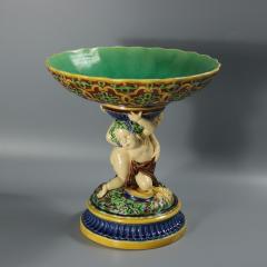 Minton Majolica Putti Comport - 4659536