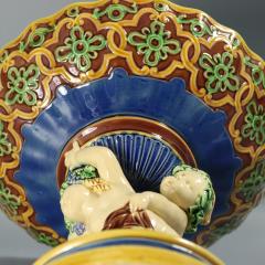 Minton Majolica Putti Comport - 4659540
