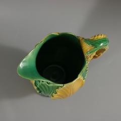 Minton Majolica Wheat And Leaves Jug Pitcher - 3488864