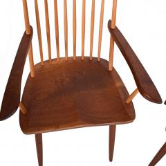 Mira Nakashima Pair New arm chairs design by George Nakashima - 1252400