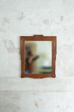 Mirror With Wooden Frame Early 1900s - 4437487