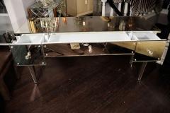 Mirrored Flip Top Vanity Desk - 3096693